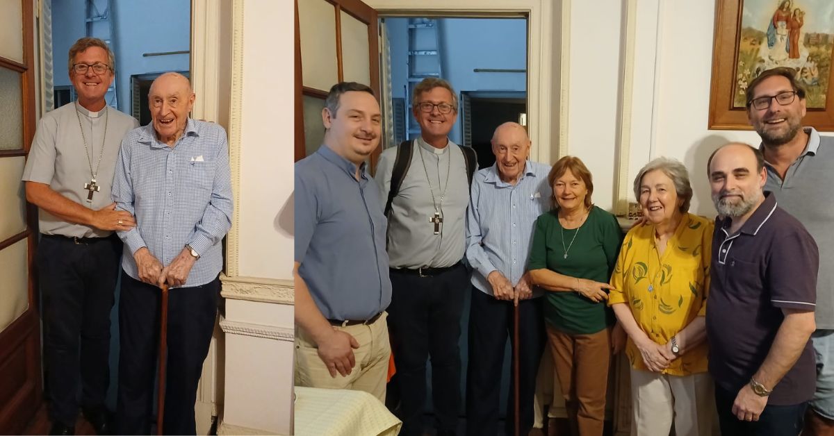 Visita de Monseñor García Cuerva